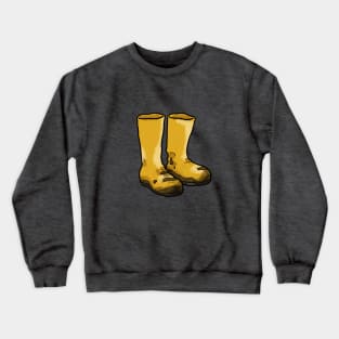 muddy garden boots Crewneck Sweatshirt